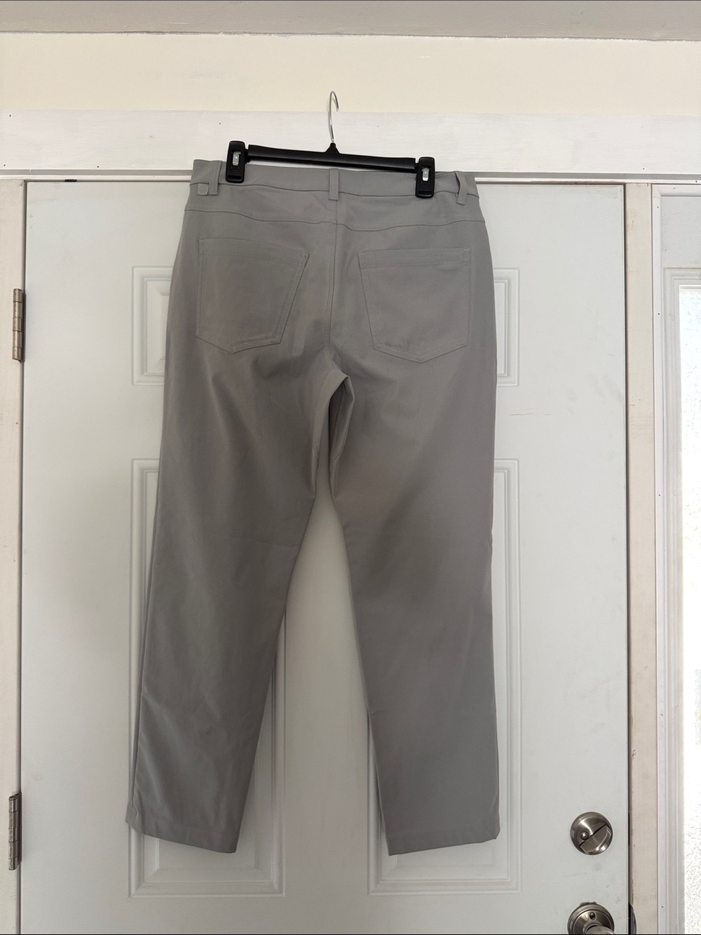 lululemon athletica Men's AbC 5 Pocket Pant Warpstreme 32x30 in Silver Drop - Picture 4 of 6
